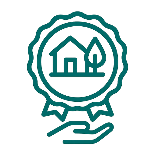 No-obligation quote badge for local homeowners