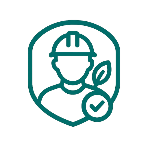 Trained technician site visit and follow-up badge
